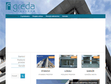 Tablet Screenshot of greda-gp.com